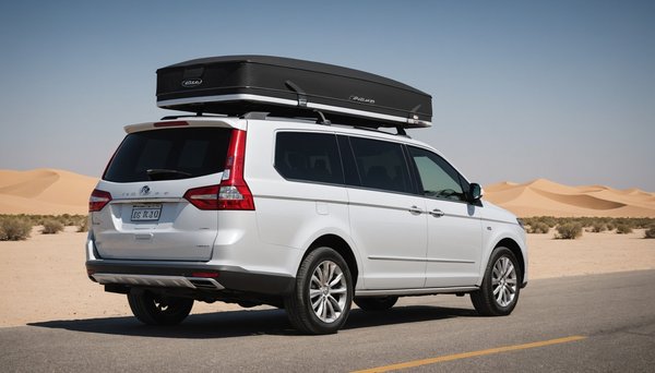 Coffre de toit farad 680l : idéal pour voyages en famille