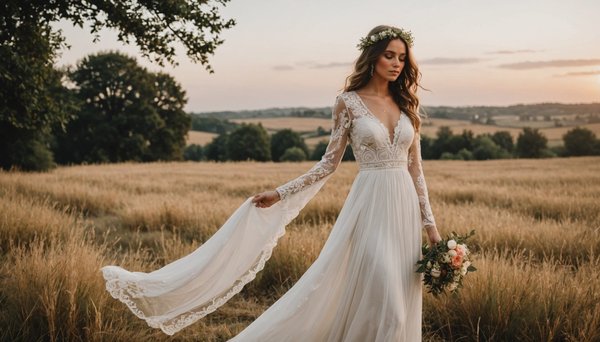 Robes bohème mariage : élégance et confort à portée de main